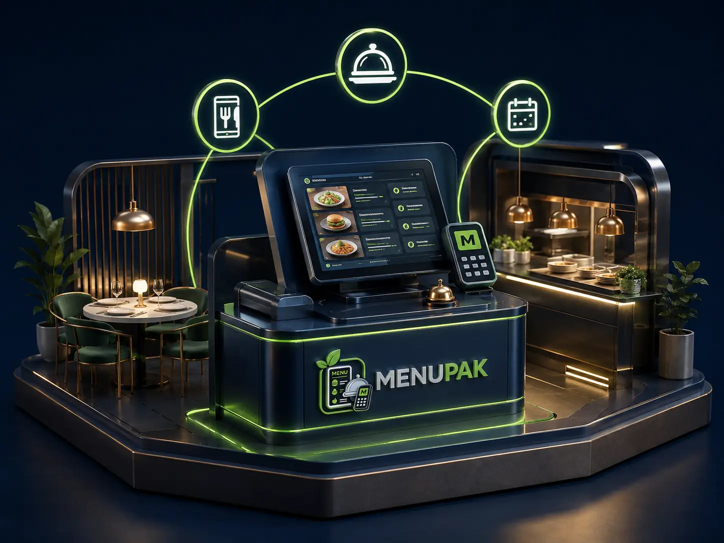 MENUPAK — Connected restaurant operations.
